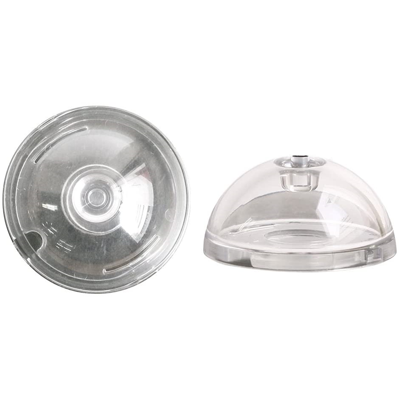 日本紐釦貿易 UVレジン用クリップスタンドベース ドーム型 クリア φ3×H1.5cm 10個 UVK-DT （ご注文単位1束）【直送品】