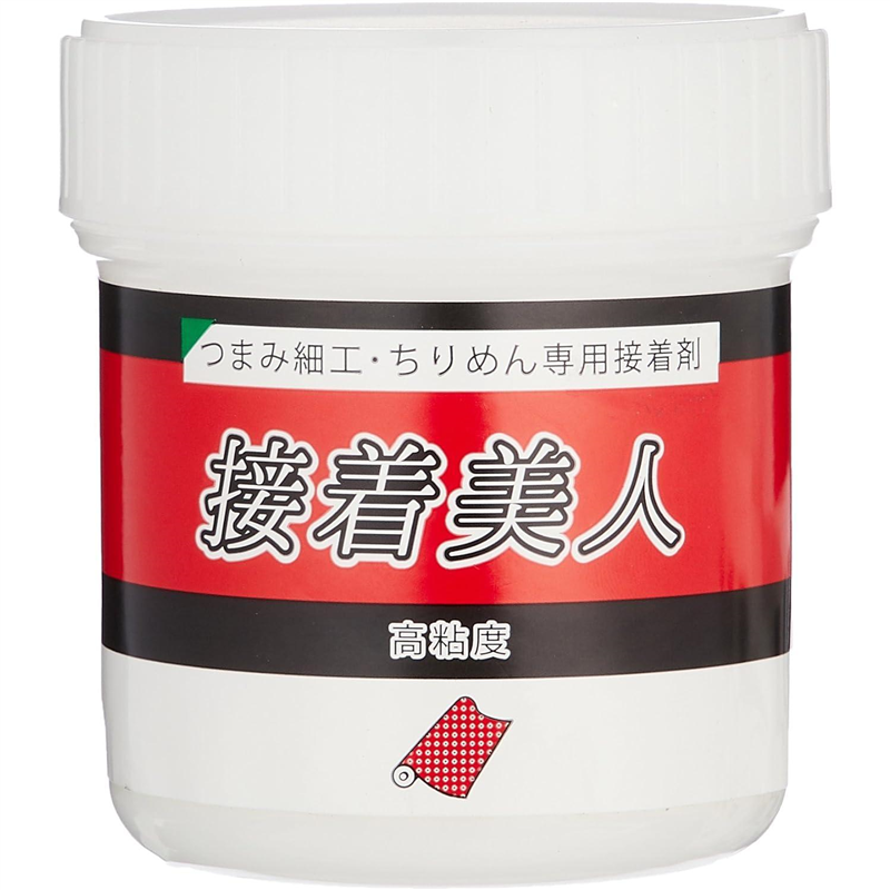 日本紐釦貿易 つまみ細工専用接着剤 接着美人 100g CTN502 （ご注文単位1個）【直送品】