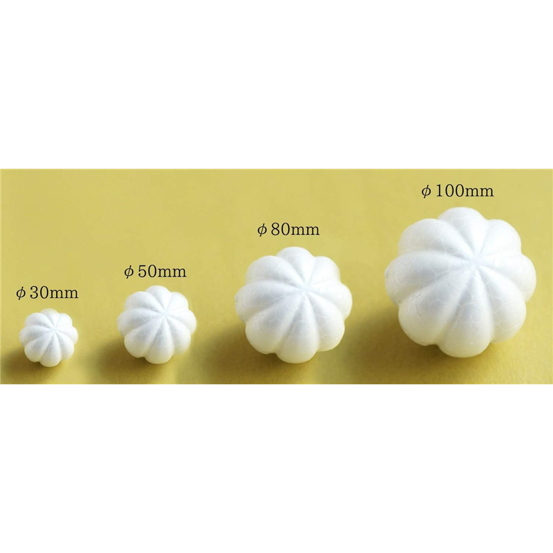 日本紐釦貿易 木目込み型スチロール φ100mm 5個入 CN-KL (ご注文単位1束)【直送品】