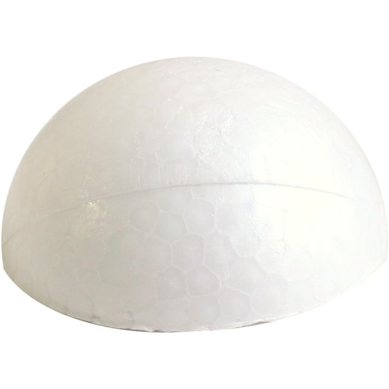 日本紐釦貿易 つまみ細工用 半円スチロール 20個入 φ40mm 白 S51-40 （ご注文単位1束）【直送品】