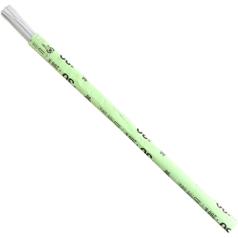 日本紐釦貿易 地巻ワイヤー #30 100本入り U字 全長72cm ホワイト MAF-JW30W （ご注文単位1束）【直送品】