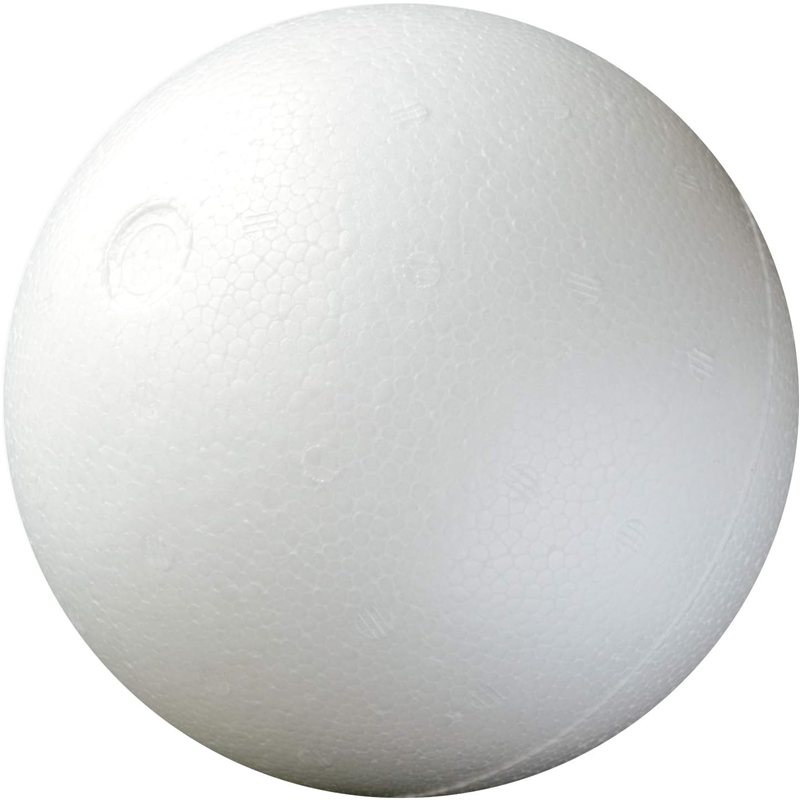 日本紐釦貿易 丸スチロール スチボール芯 200mm 2個入 CN420 (ご注文単位1束)【直送品】