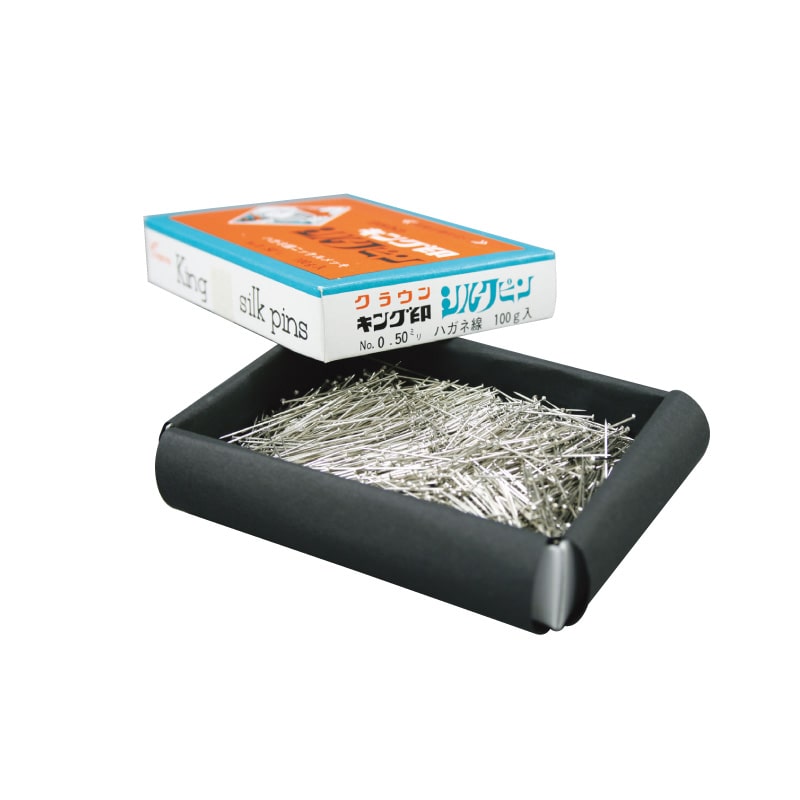 日本紐釦貿易 シルクピン 100g入 F2-93 (ご注文単位1箱)【直送品】