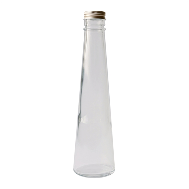 日本紐釦貿易 ハーバリウム用ガラスビン 円錐58.8mm×高さ220.4mm 35本入 AUT-200C-35 (ご注文単位1箱)【直送品】