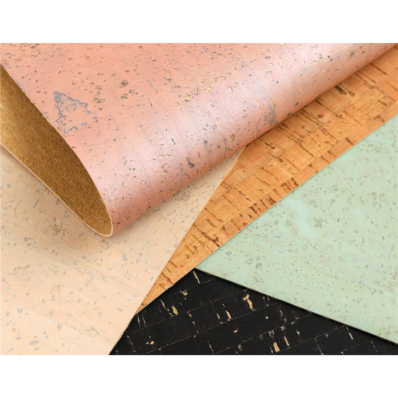 日本紐釦貿易 コルクカットクロス マット ワイン 約33×25cm CORK-11 (ご注文単位1枚)【直送品】