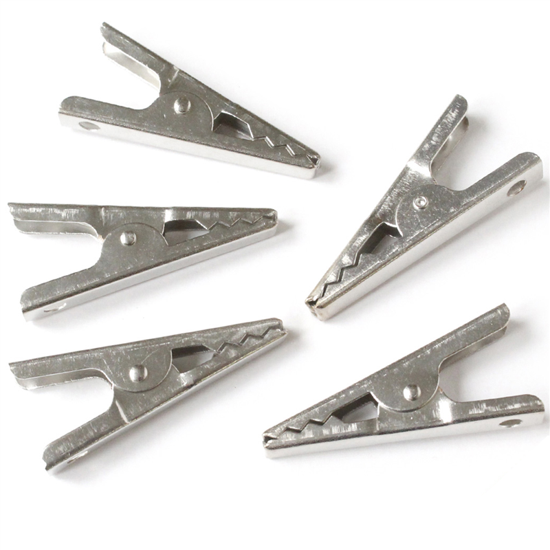 日本紐釦貿易 PPバンド用クリップ 10個入り シルバー KE1002 (ご注文単位1束)【直送品】