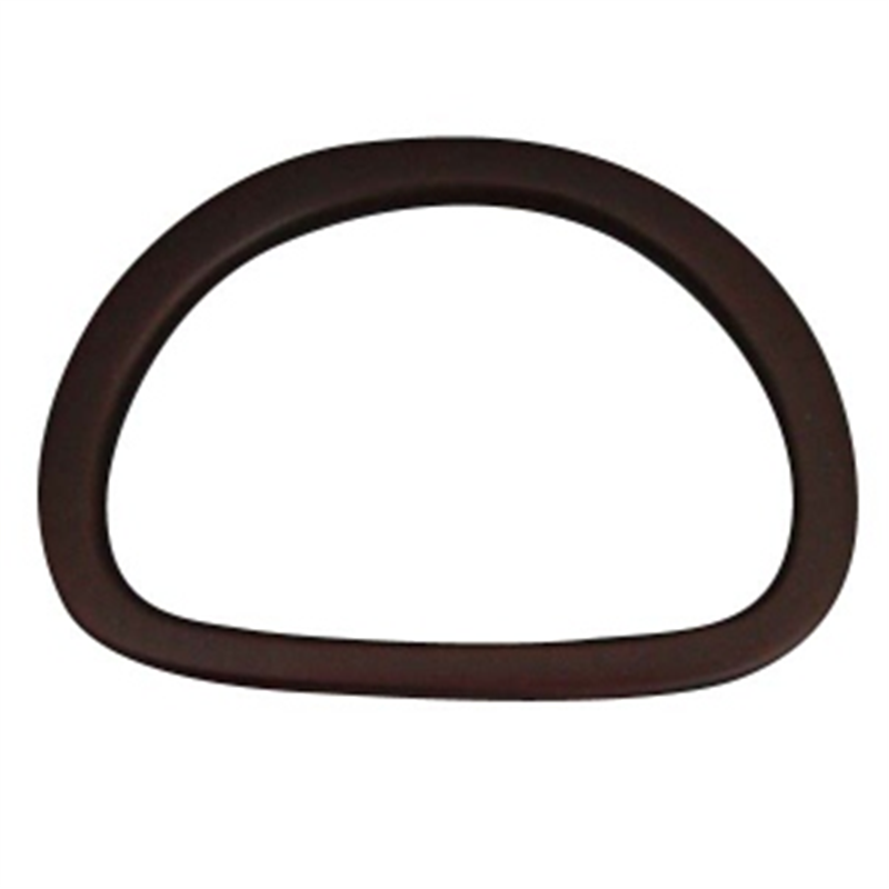 日本紐釦貿易 木製持手 2本入り W13×H11cm チョコ KT309 (ご注文単位1組)【直送品】