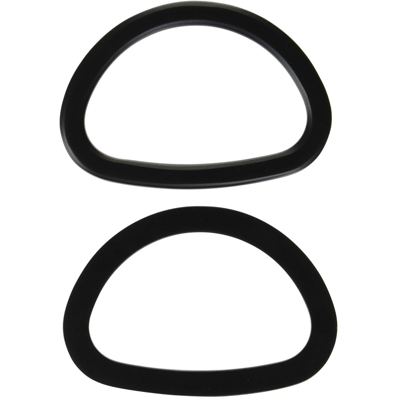 日本紐釦貿易 木製持手 2本入り W13×H11cm 黒 KT310 (ご注文単位1組)【直送品】