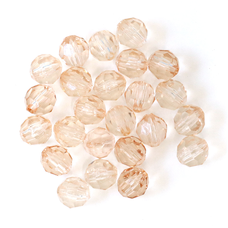 日本紐釦貿易 (Nippon Chuko) クラフトビーズ プラスチックビーズ 25個入 12mm ベージュ A1-13 (ご注文単位1束)【直送品】