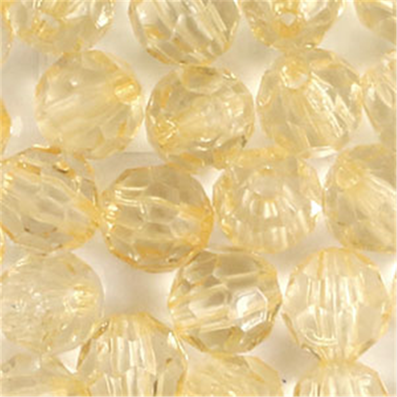 日本紐釦貿易 (Nippon Chuko) クラフトビーズ プラスチックビーズ 50個入 8mm ベージュ A1-93 (ご注文単位1束)【直送品】