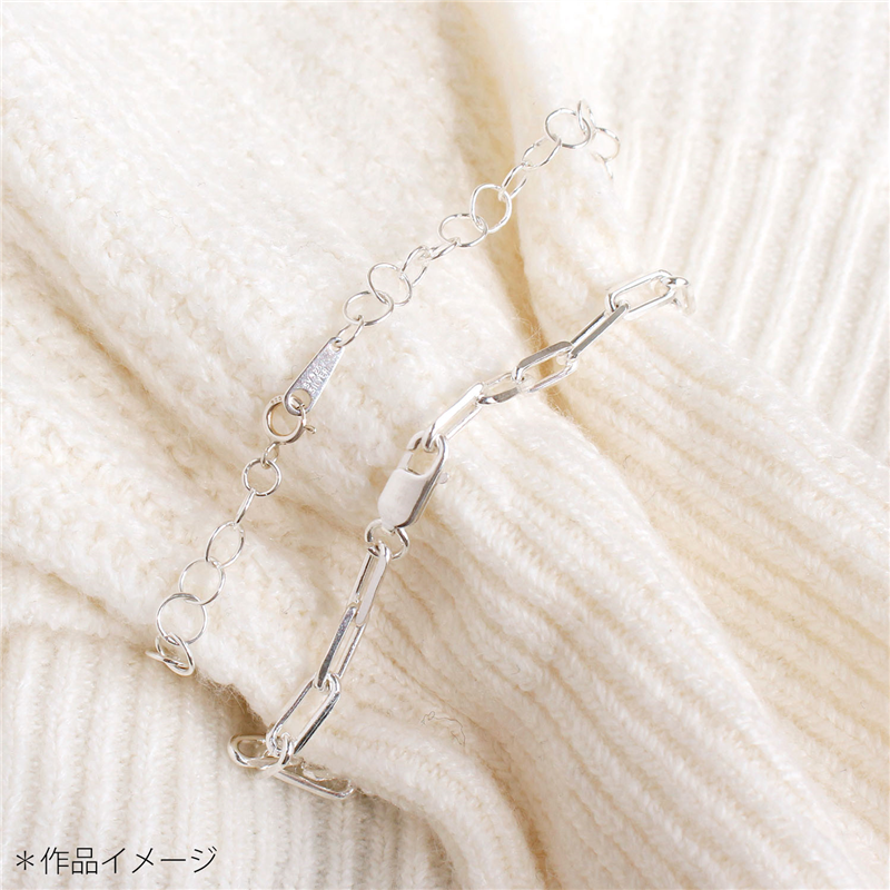 日本紐釦貿易 シルバー925 引き輪 50個 W9×H4mm シルバー A24-49-50 (ご注文単位1束)【直送品】