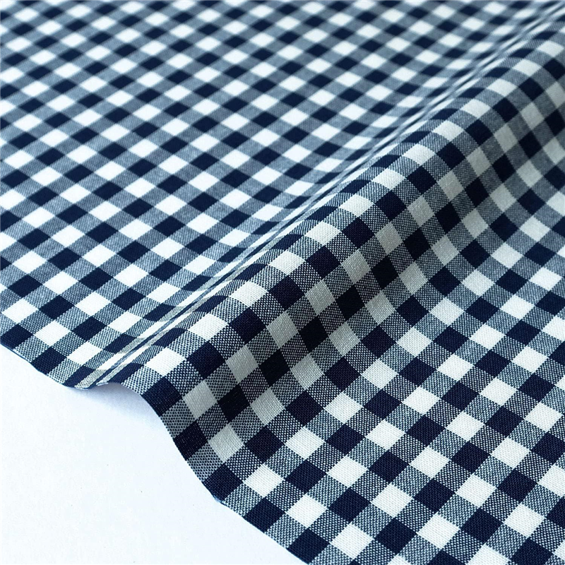 日本紐釦貿易 ギンガムステッチ用カットクロス ネイビー 約55×50cm 1枚入 SGC6012-560 (ご注文単位1束)【直送品】