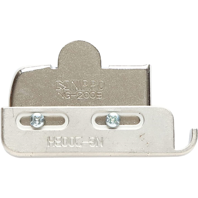 日本紐釦貿易 2WAY 強力マグネット定規 薄地・厚地 対応) 5×3cm シルバー NI-02424 (ご注文単位1束)【直送品】