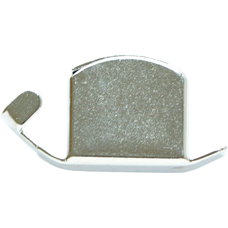 日本紐釦貿易 マグネット定規 5×2.5cm シルバー NI-02439 (ご注文単位1束)【直送品】