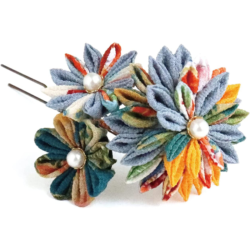 >日本紐釦貿易 花しごと27 和モダンの花かんざし S50-7 (ご注文単位1個)【直送品】