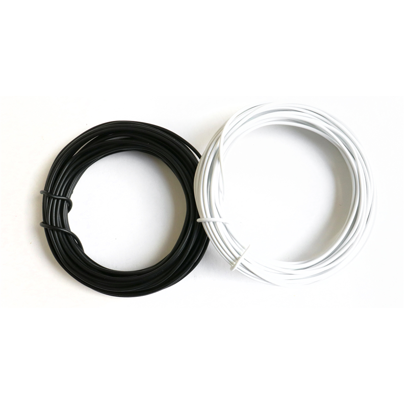 日本紐釦貿易 ヘアアクセサリー用ワイヤー 外径2mm 芯1.2mm 10m巻 ブラック KE1147-B (ご注文単位1巻)【直送品】