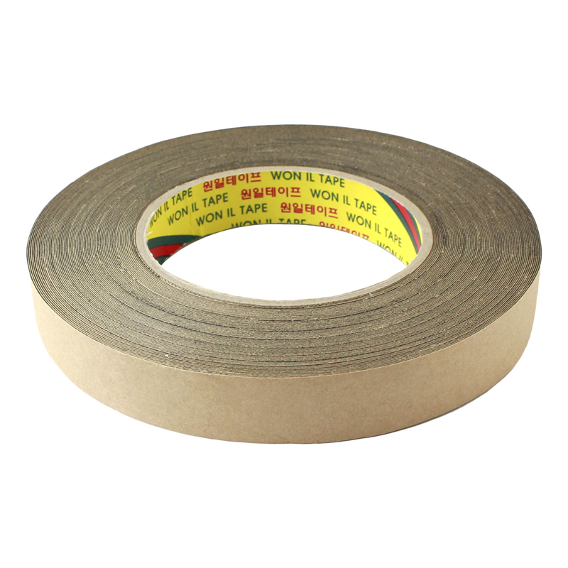 日本紐釦貿易 カチューシャ用仕上げシールテープ 巾20mm×25ヤード 黒 KE-KT25Y （ご注文単位1巻）【直送品】