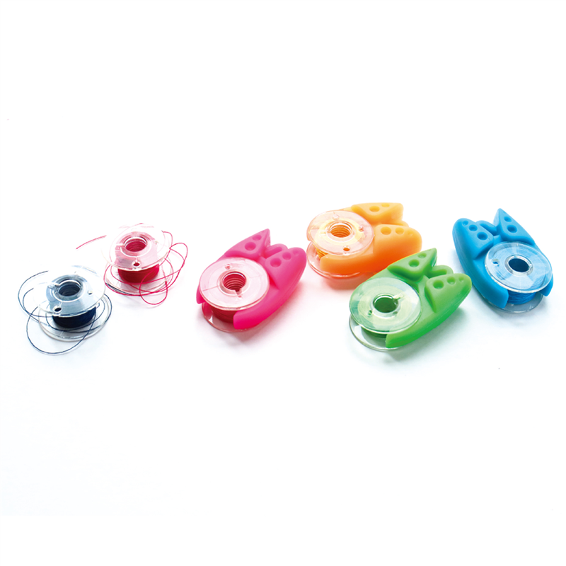 日本紐釦貿易 ボビンクランプ 20個入 マルチカラー NI-02423-5 (ご注文単位1束)【直送品】