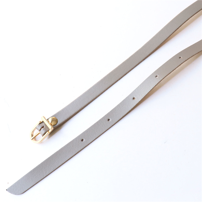 日本紐釦貿易 本革ショルダーストラップ 撥水加工 金具ゴールド 細巾 12mm 黒 KT60-G-B (ご注文単位1本)【直送品】