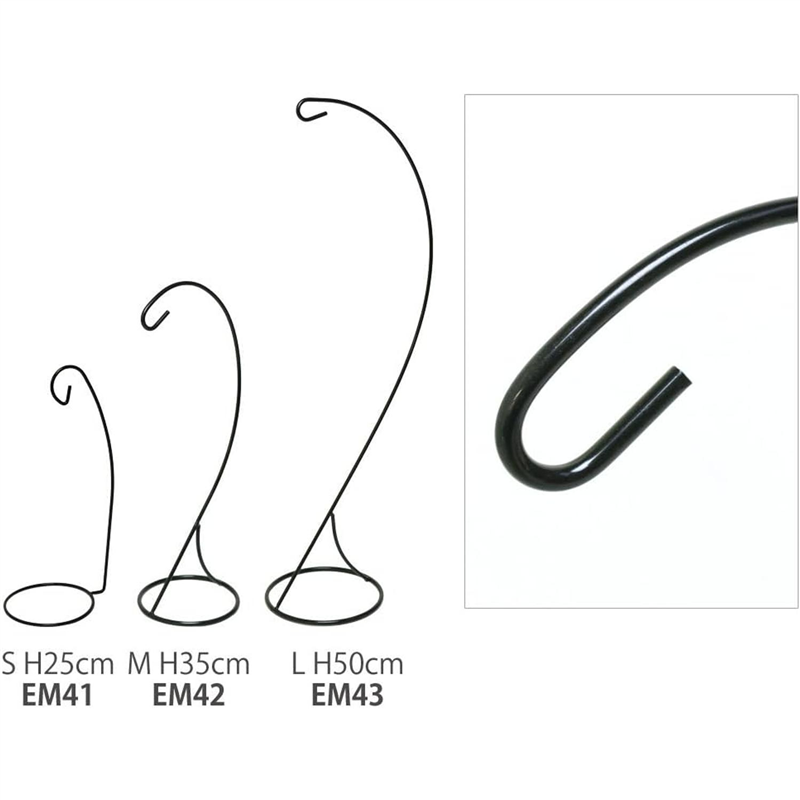 日本紐釦貿易 ハンガースタンド L H50cm EM43 (ご注文単位1個)【直送品】