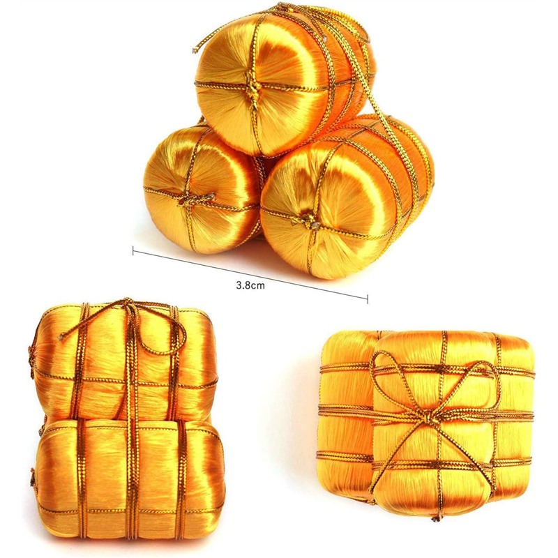 日本紐釦貿易 金俵 祝い俵 三ツ俵 φ2cm 3個入 テーブル飾り用 M303-4 （ご注文単位1束）【直送品】