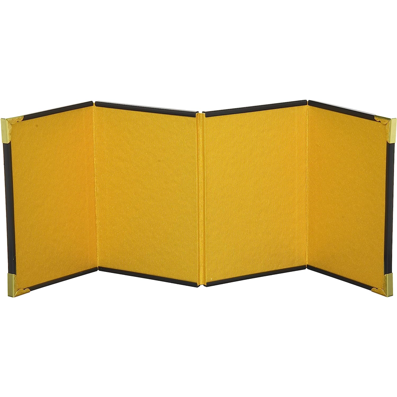 日本紐釦貿易 ミニ金屏風四曲 H11xW7.5cm S10-3 （ご注文単位1個）【直送品】