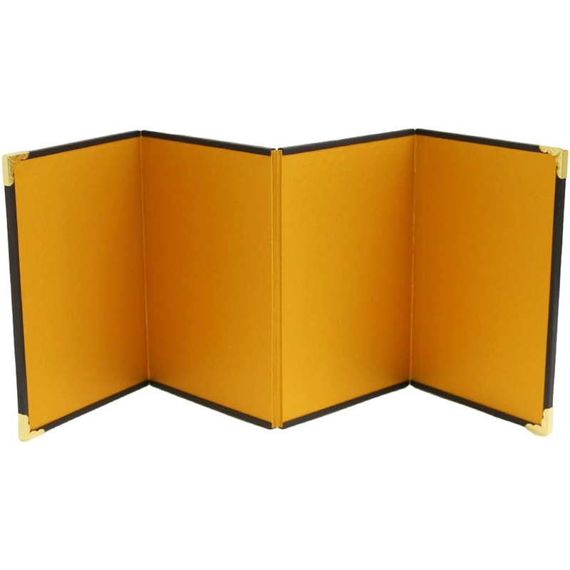 日本紐釦貿易 ミニ金屏風四曲 H15xW10cm S10-5 （ご注文単位1個）【直送品】