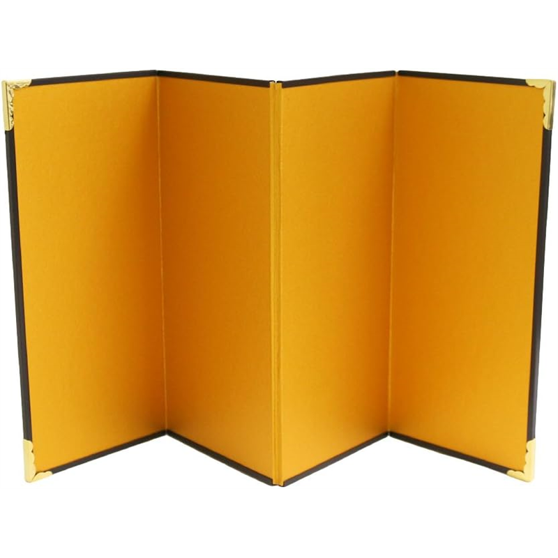 日本紐釦貿易 ミニ金屏風四曲 H22xW10cm S10-6 （ご注文単位1個）【直送品】