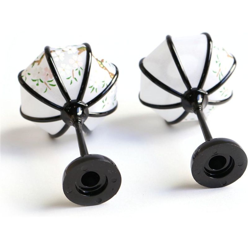 日本紐釦貿易 ひな人形布製ぼんぼり 9cm S30-10 （ご注文単位1組）【直送品】