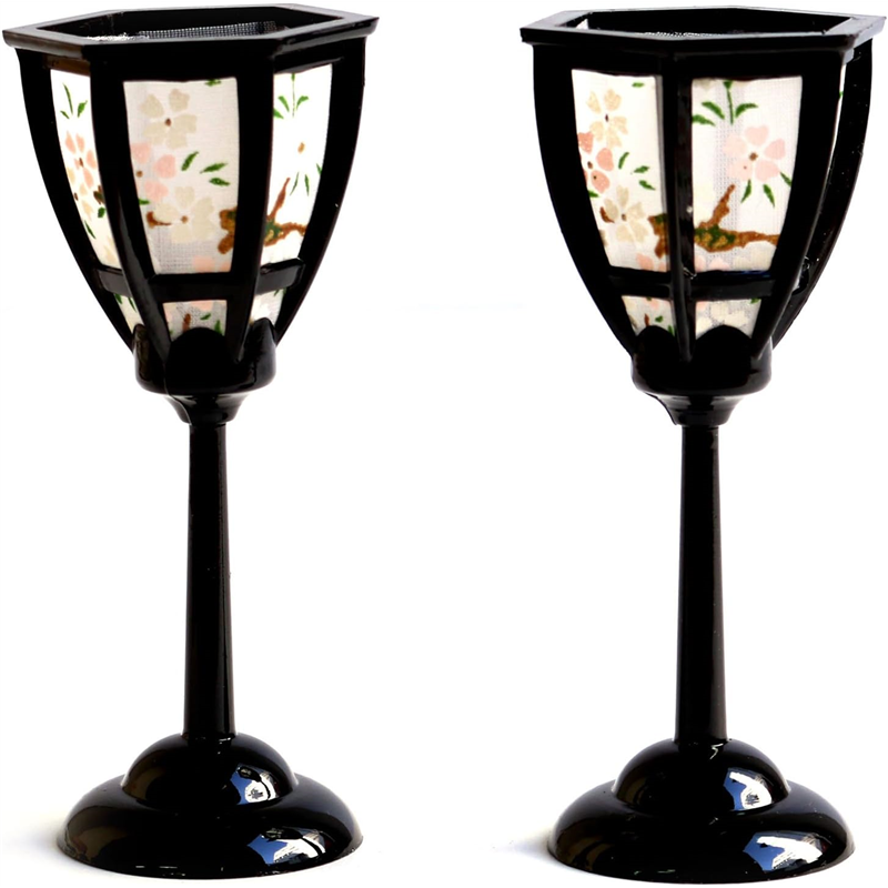 日本紐釦貿易 ひな人形布製ぼんぼり 朝顔型 9cm S30-11 （ご注文単位1組）【直送品】