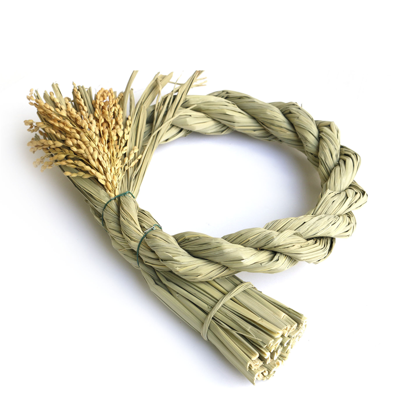 日本紐釦貿易 しめ縄リースΦ22cm 1個 S32-22 (ご注文単位1個)【直送品】