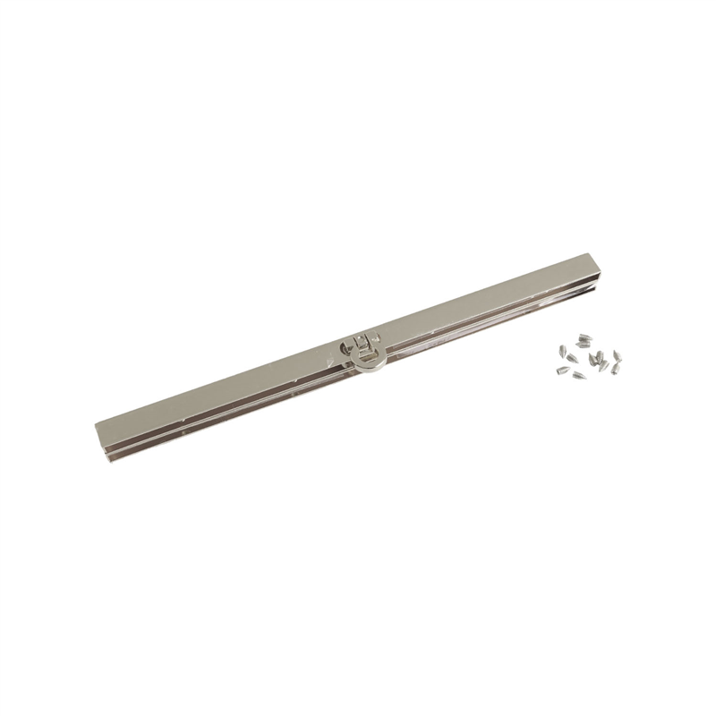 日本紐釦貿易 レシピ付 文鎮口金 シルバー 19cm 1個 BCK190-S (ご注文単位1個)【直送品】