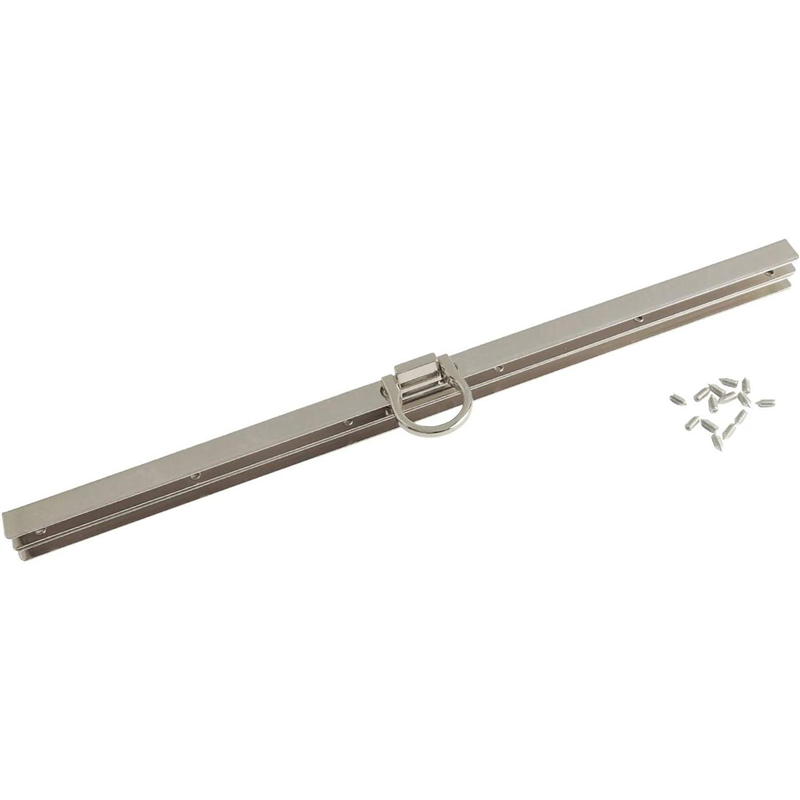 日本紐釦貿易 レシピ付 文鎮口金 シルバー 27cm 1個 BCK270-S （ご注文単位1個）【直送品】