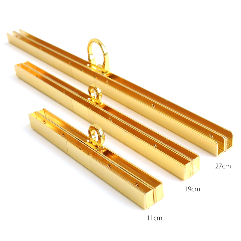 日本紐釦貿易 レシピ付 文鎮口金 シルバー 27cm 1個 BCK270-S (ご注文単位1個)【直送品】