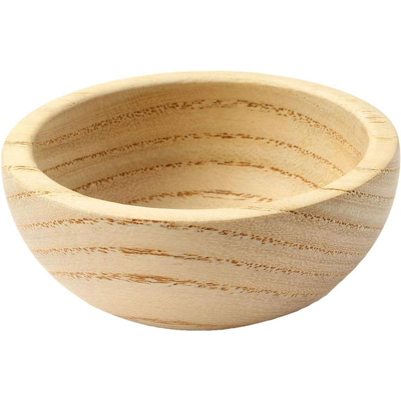 日本紐釦貿易 ウッドボウル 白木 φ7×H3cm 1個 CC1297H-1 （ご注文単位1束）【直送品】