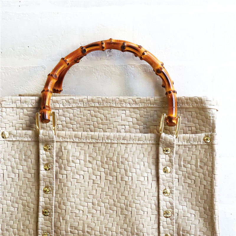 日本紐釦貿易 高級本竹ハンドル U字型 2本1組入 TYH302 (ご注文単位1組)【直送品】