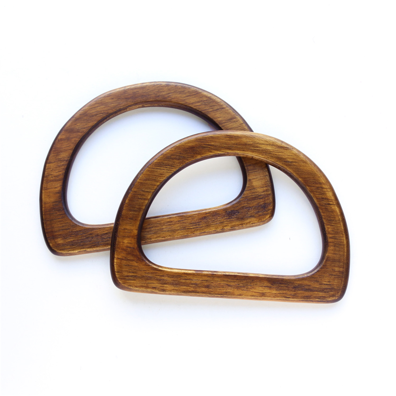 日本紐釦貿易 高級木製ハンドル Ｄ型 TYH102-AT （ご注文単位1組）【直送品】