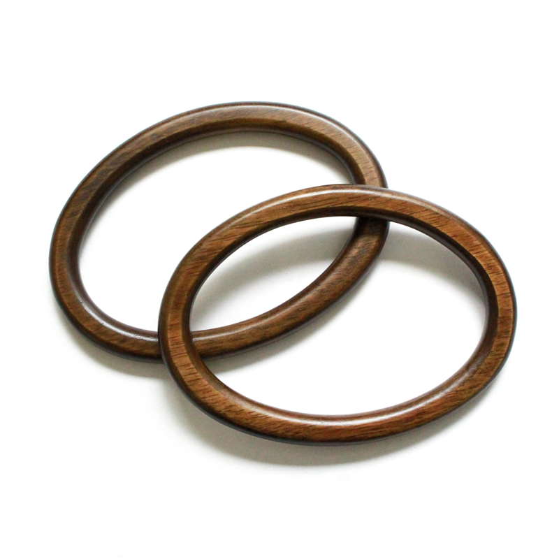 日本紐釦貿易 木製ハンドル 楕円型 TYH1134-AT （ご注文単位1組）【直送品】