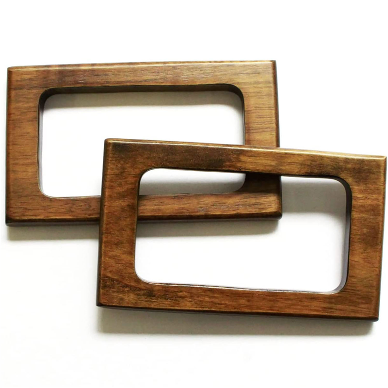 日本紐釦貿易 木製ハンドル 角型 TYH1137-AT (ご注文単位1組)【直送品】