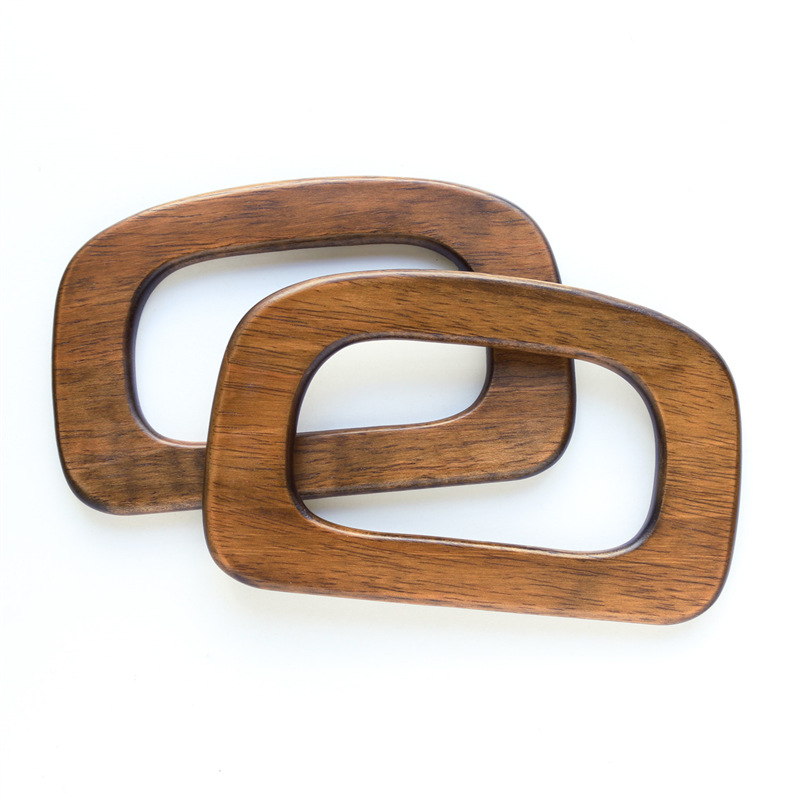 日本紐釦貿易 木製ハンドル 平角型 TYH706-AT （ご注文単位1組）【直送品】