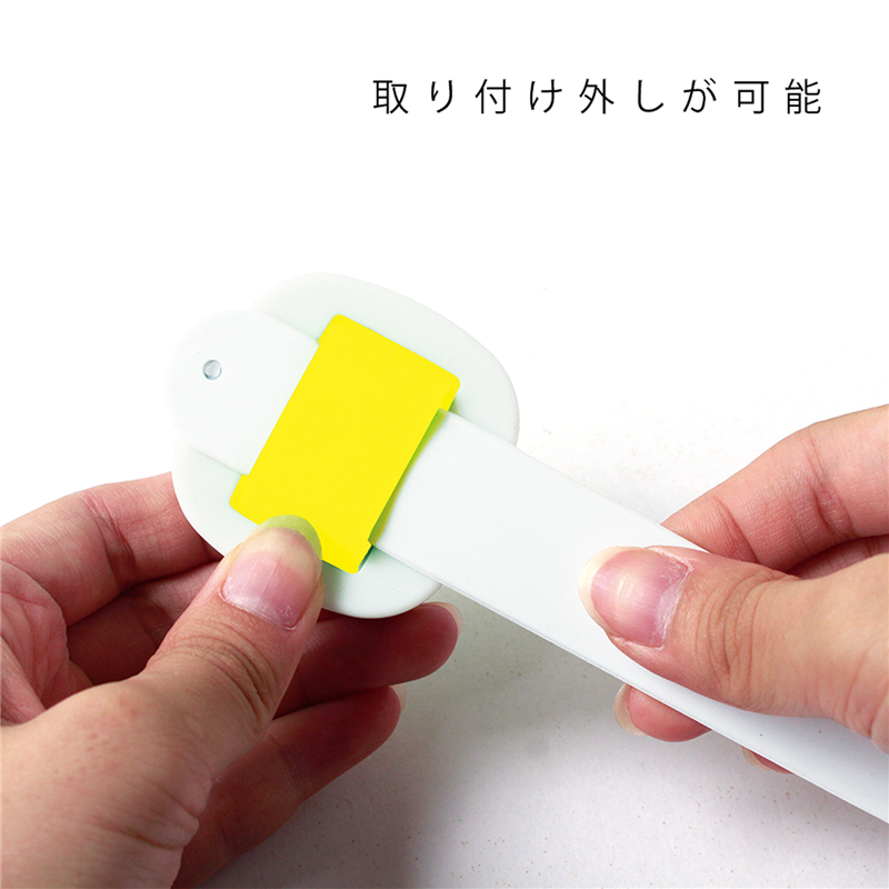 日本紐釦貿易 マグネットアームピンキーパー イエロー NI-04424 (ご注文単位1個)【直送品】