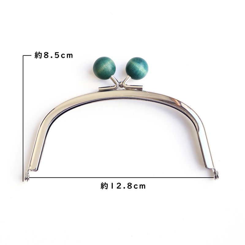 日本紐釦貿易 からふる木玉口金 くし型 コバルトブルー TYK3S-CB （ご注文単位1個）【直送品】