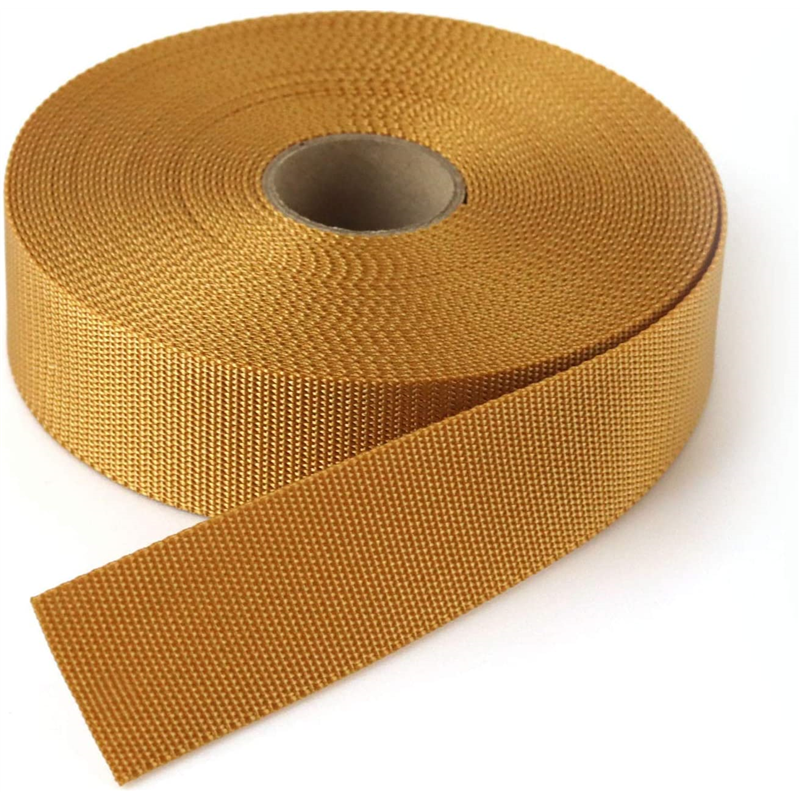 日本紐釦貿易 AMIE BAND アミーバンド ナイロン製 巾30mm×10m イエローオーカー AMT30-102 (ご注文単位1巻)【直送品】