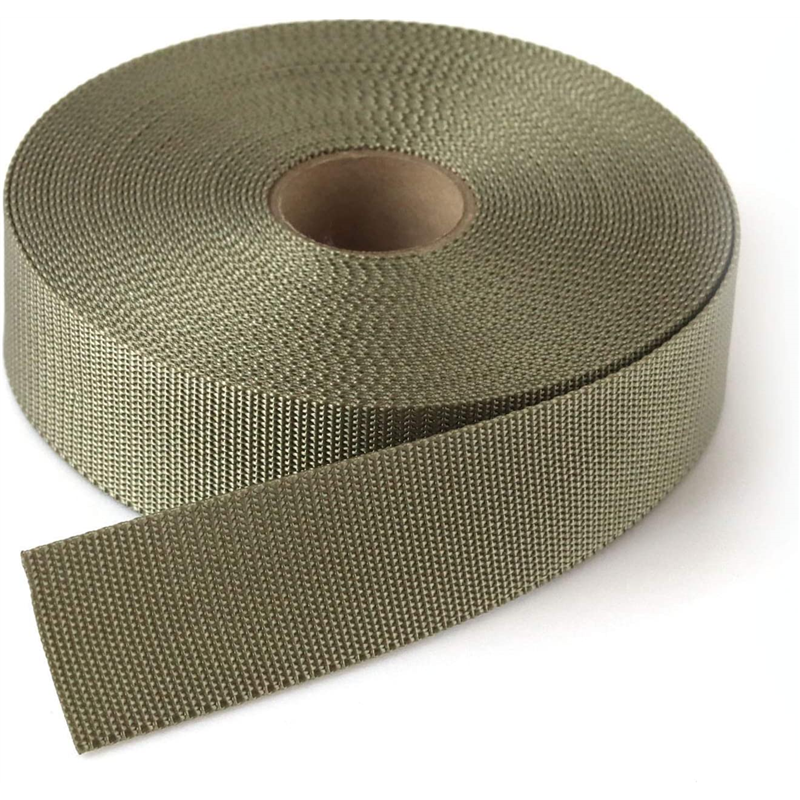 日本紐釦貿易 AMIE BAND アミーバンド ナイロン製 巾30mm×10m グレーグリーン AMT30-103 (ご注文単位1巻)【直送品】