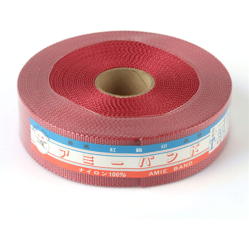 日本紐釦貿易 AMIE BAND アミーバンド ナイロン製 巾30mm×10m オールドローズ AMT30-106 （ご注文単位1巻）【直送品】