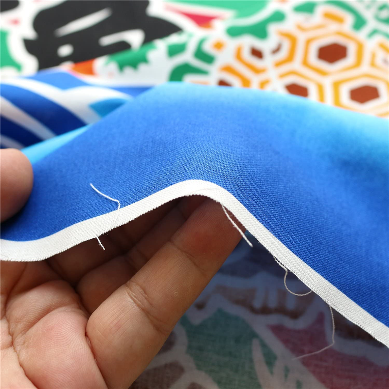 日本紐釦貿易 コスモテキスタイル 大漁旗 プリント生地 91.5cm×100cm 橙 AP85801-2 (ご注文単位1枚)【直送品】