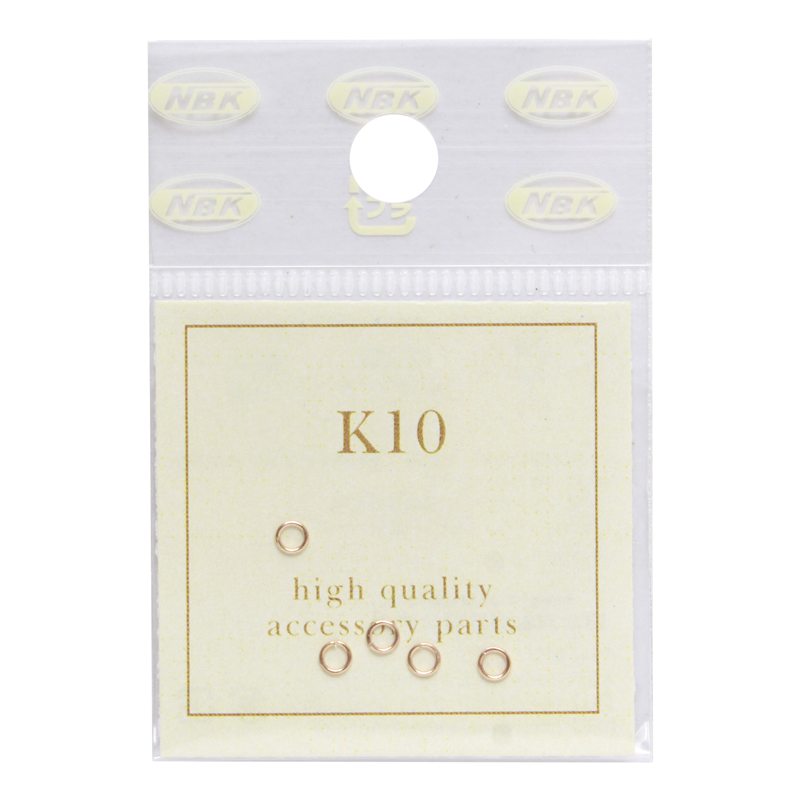 日本紐釦貿易 K10パーツ マルカン外径3mm 5個 KS88-3 （ご注文単位1束）【直送品】