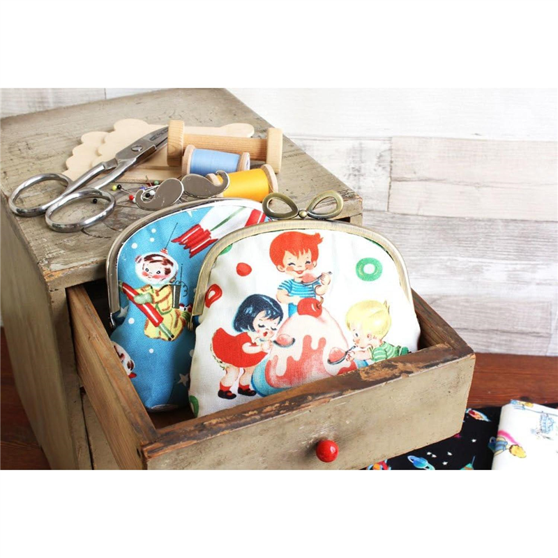 日本紐釦貿易 リボン型 差し込み口金 1個入 約W12×H7.6cm アンティークゴールド OPK3-AG (ご注文単位1個)【直送品】