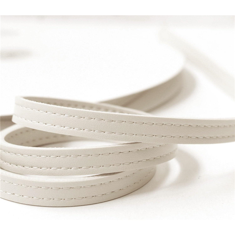 日本紐釦貿易 合皮スムーステープ グレー 幅約10mm 9m巻 PLT1010-S （ご注文単位1巻）【直送品】