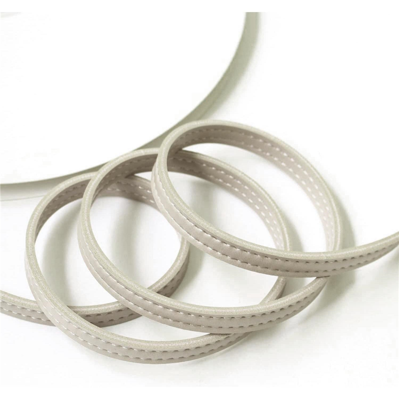 日本紐釦貿易 合皮スムーステープ グレー 幅約10mm 9m巻 PLT1010-S （ご注文単位1巻）【直送品】